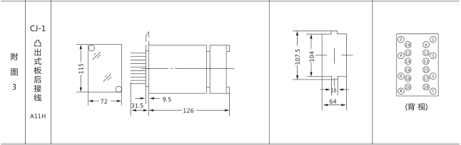 SS-54時(shí)間繼電器外形及開(kāi)孔尺寸圖片二 SS-54時(shí)間繼電器外形及開(kāi)孔尺寸圖片二